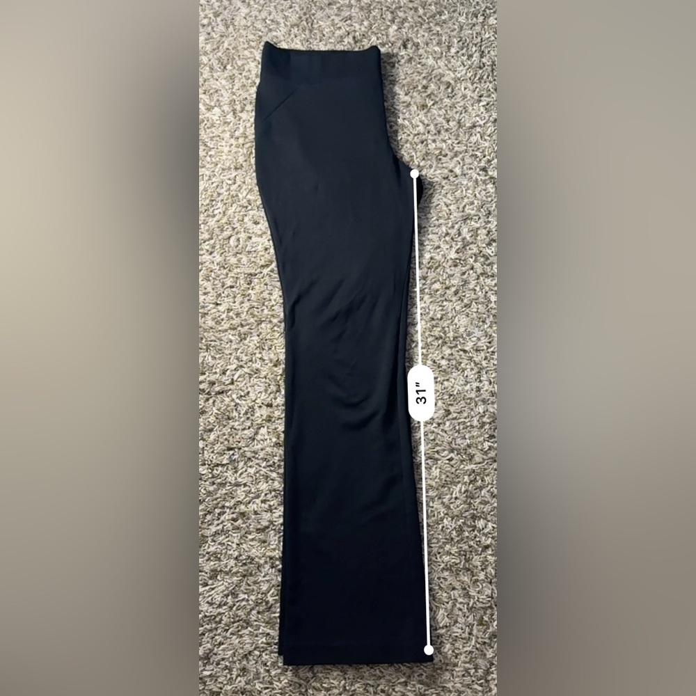 Ellen Tracy Dark Black Dress Pants - Picture 3 of 5